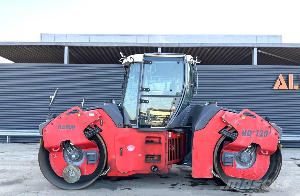 Hamm HD+ 120I VV Rodillos de doble tambor