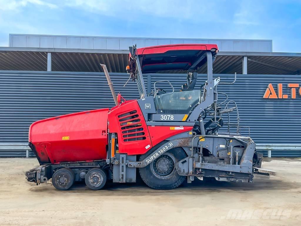 Vögele SUPER 1803-3I Asfaltadoras