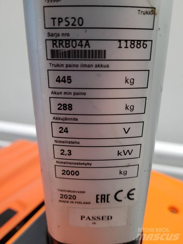 Rocla TPS20 Transpaletas Eléctricas con plataforma