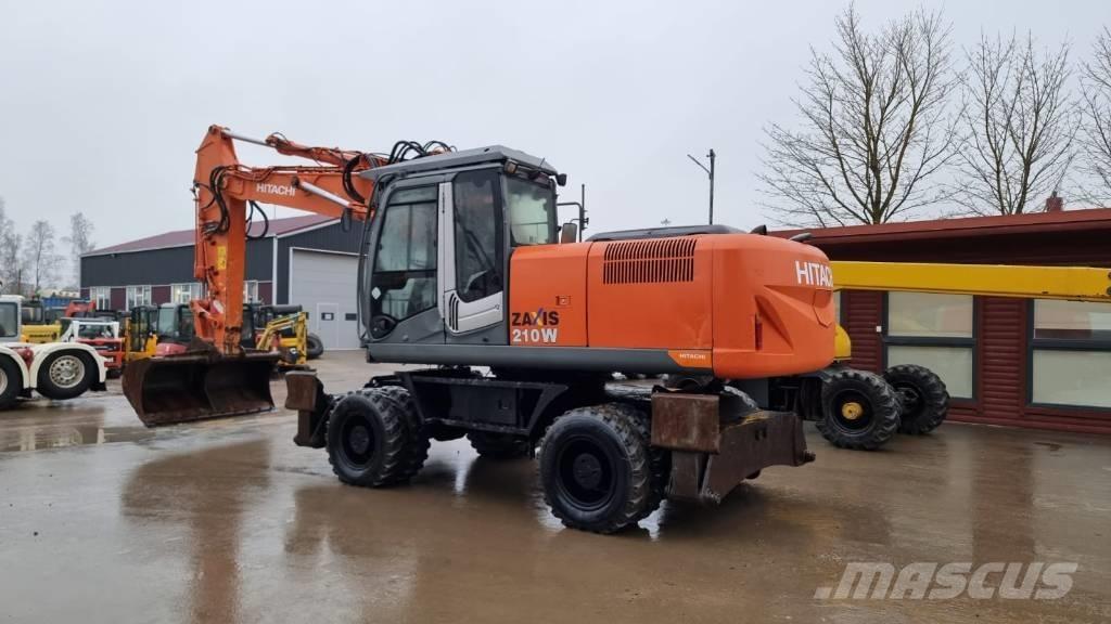 Hitachi ZX 210 W-3 Excavadoras de ruedas