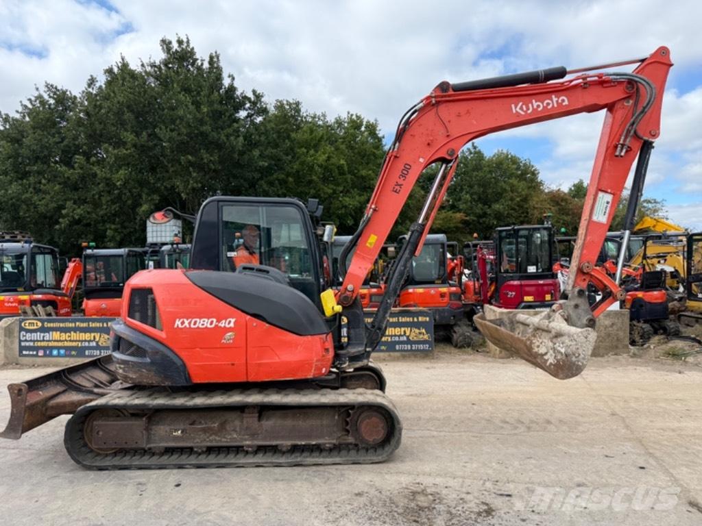 Kubota KX 080-4 Excavadoras 7t - 12t
