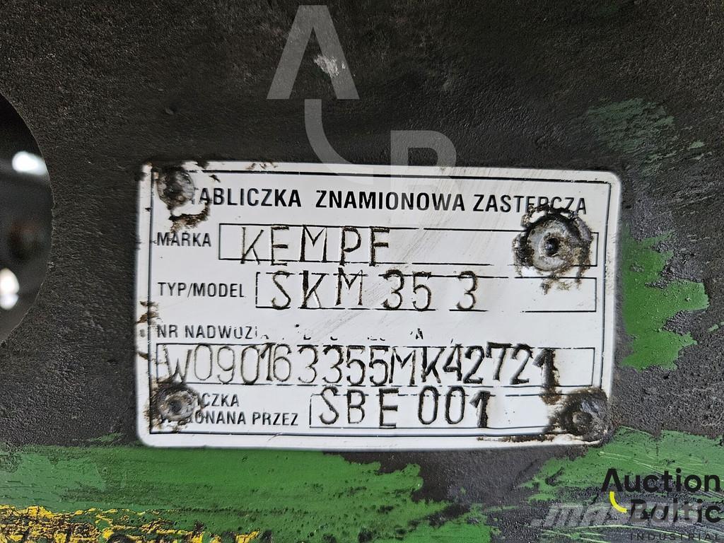 Kempf SKM 35/3 Semirremolques con caja de lona