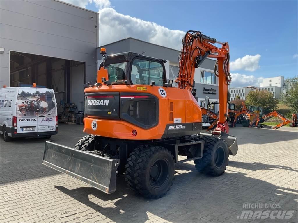 Doosan DX100W-7 Excavadoras de ruedas