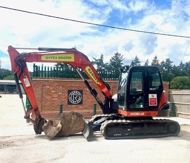 Kubota KX 080-4 Excavadoras 7t - 12t