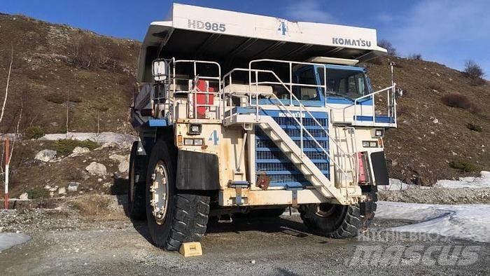 Komatsu HD985 Dúmpers de obra