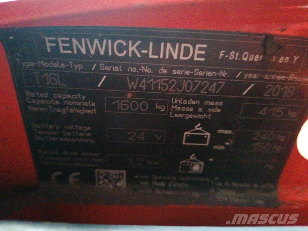 Linde T16L Transpaletas Electricas