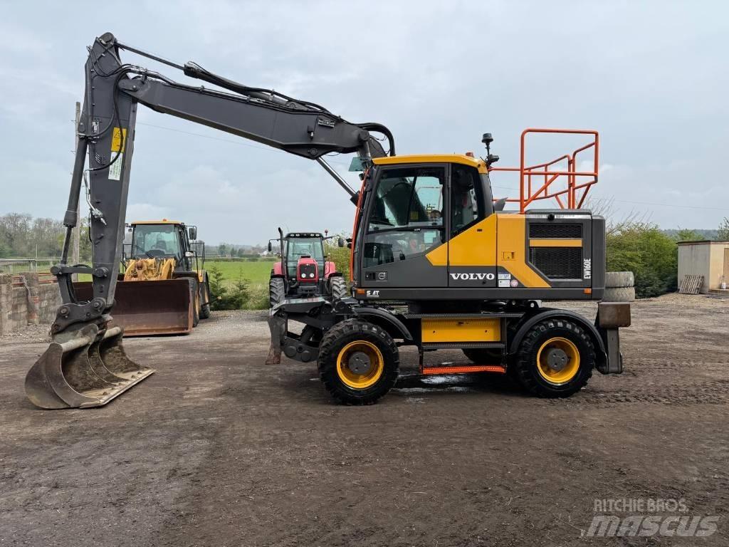 Volvo EW 160 E Excavadoras de ruedas