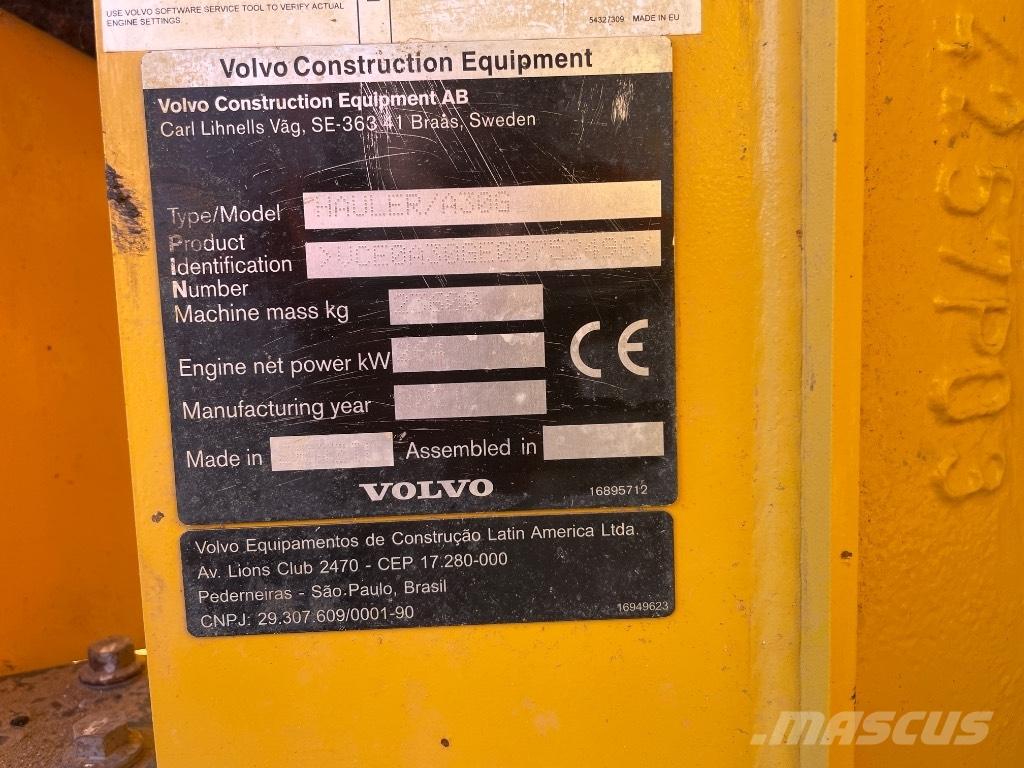Volvo A 30 G Dúmpers articulados