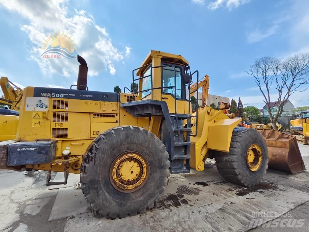 Komatsu WA 500-3 Cargadoras sobre ruedas