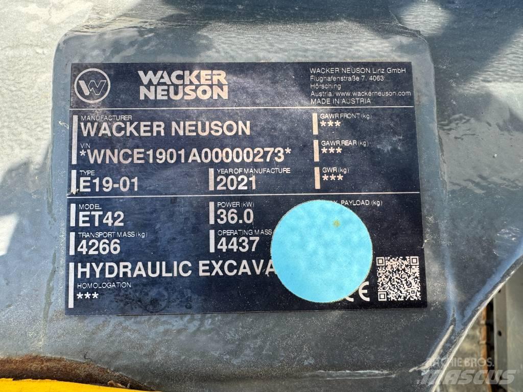 Wacker Neuson ET42 Excavadoras de cadenas