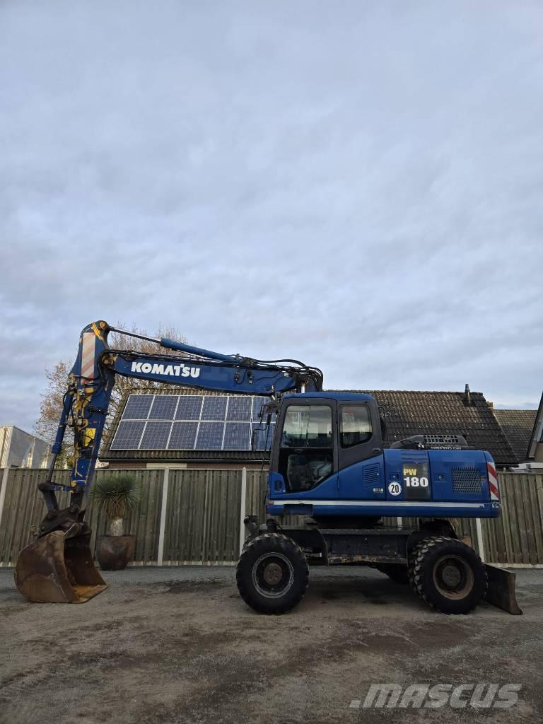 Komatsu PW 180-7EO Excavadoras de ruedas