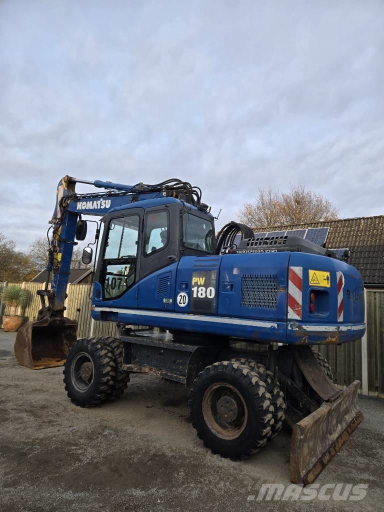 Komatsu PW 180-7EO Excavadoras de ruedas