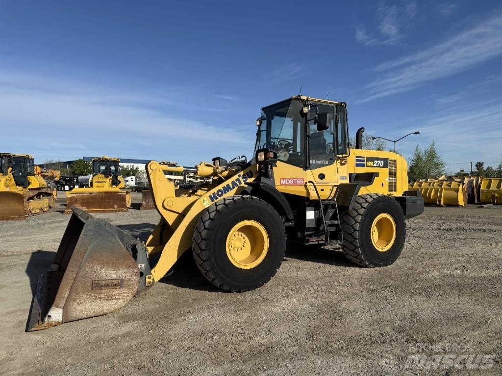 Komatsu WA 270-7 Cargadoras sobre ruedas