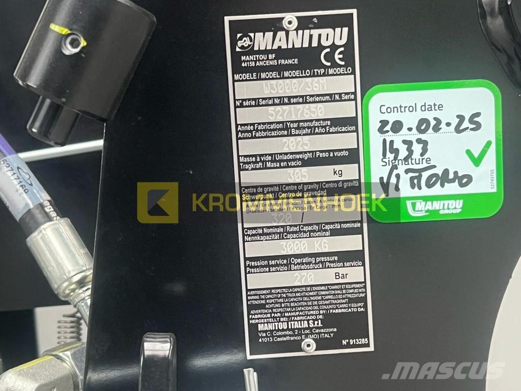 Manitou W3000/36M Carretillas telescópicas