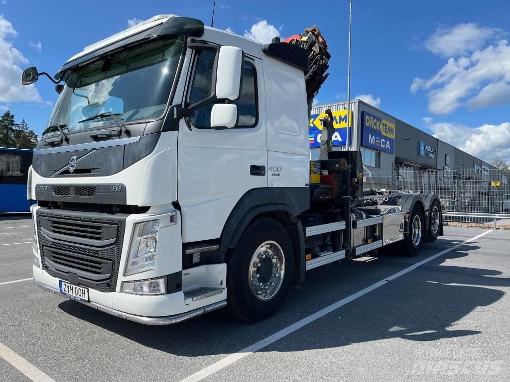 Volvo FM460, 6x2 Camiones grúa