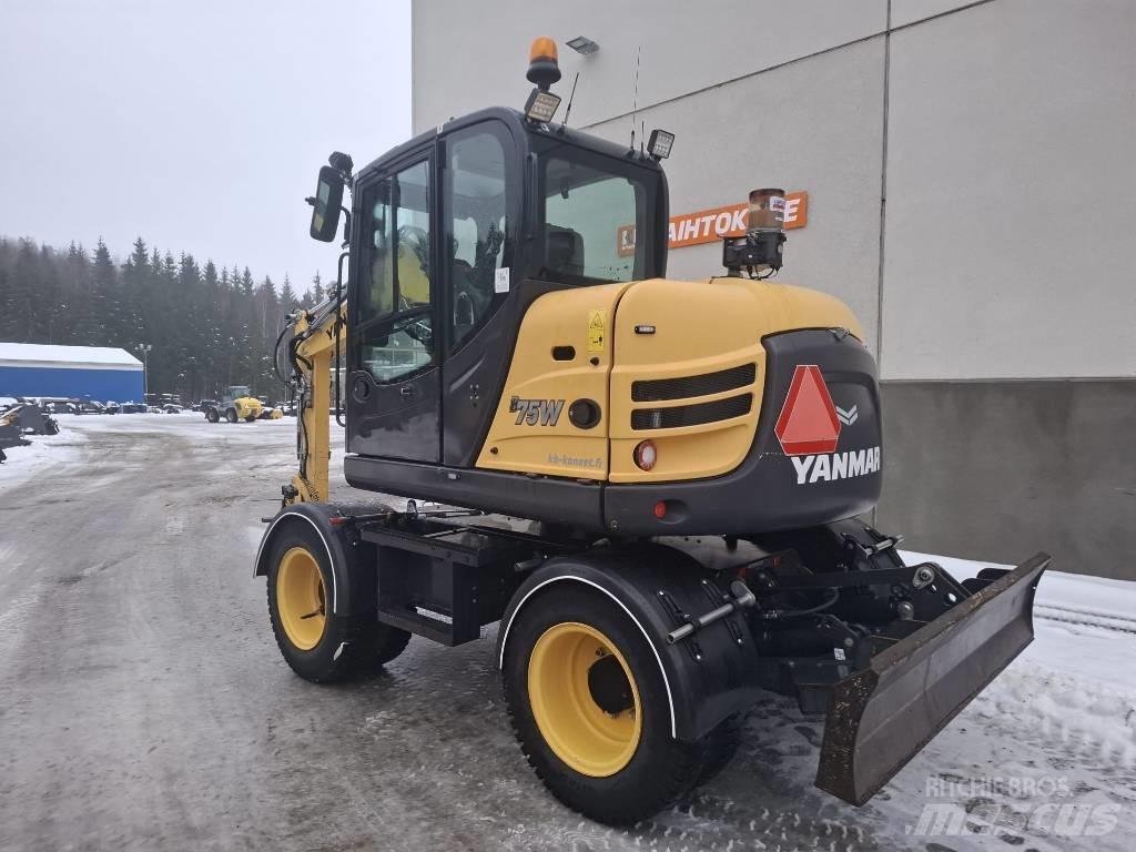 Yanmar B 75 W Excavadoras de ruedas