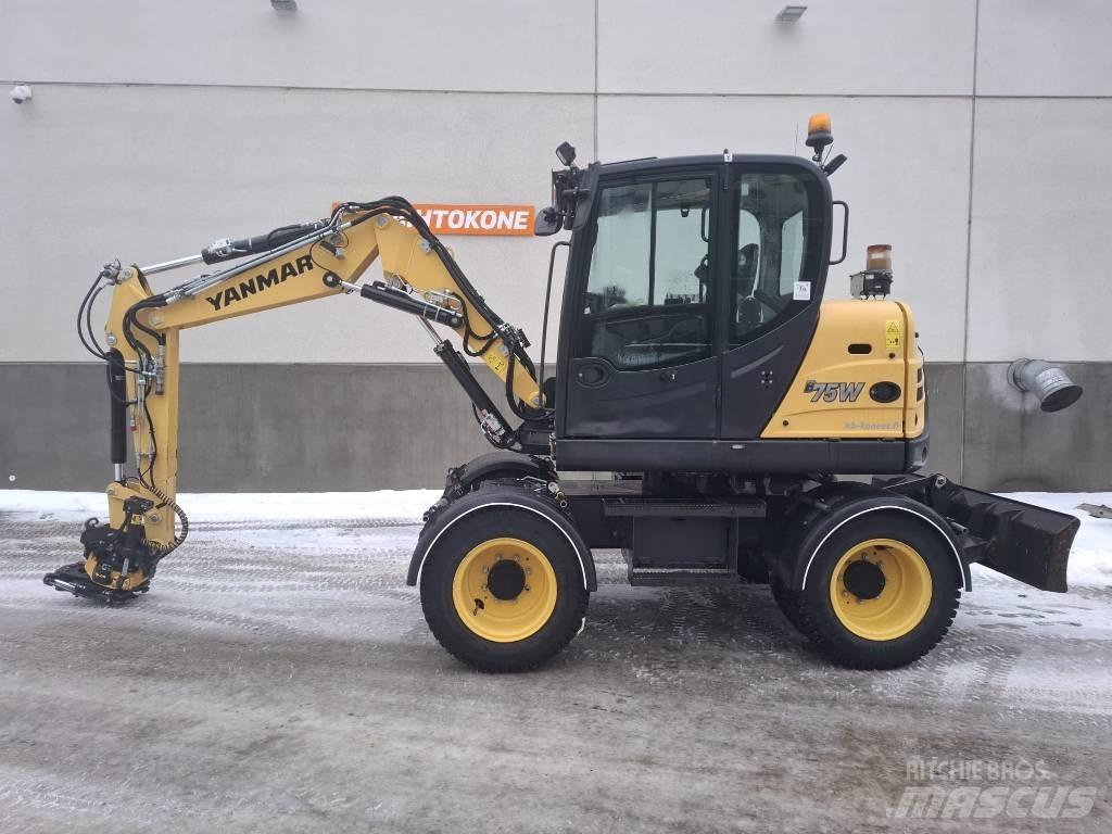Yanmar B 75 W Excavadoras de ruedas