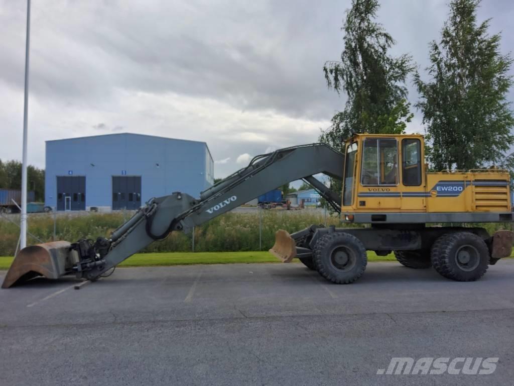 Volvo EW 200 Excavadoras de ruedas
