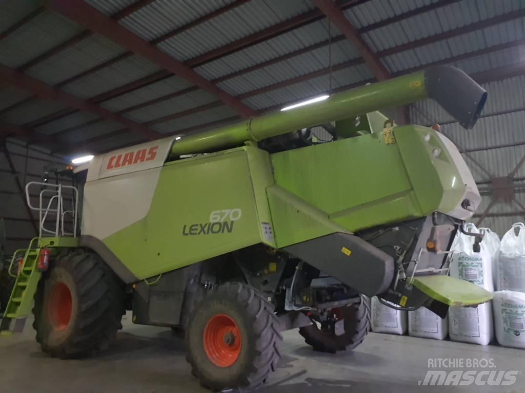 CLAAS Lexion 670 Cosechadoras combinadas