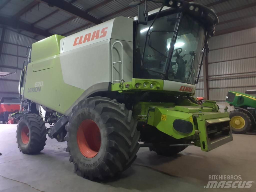 CLAAS Lexion 670 Cosechadoras combinadas
