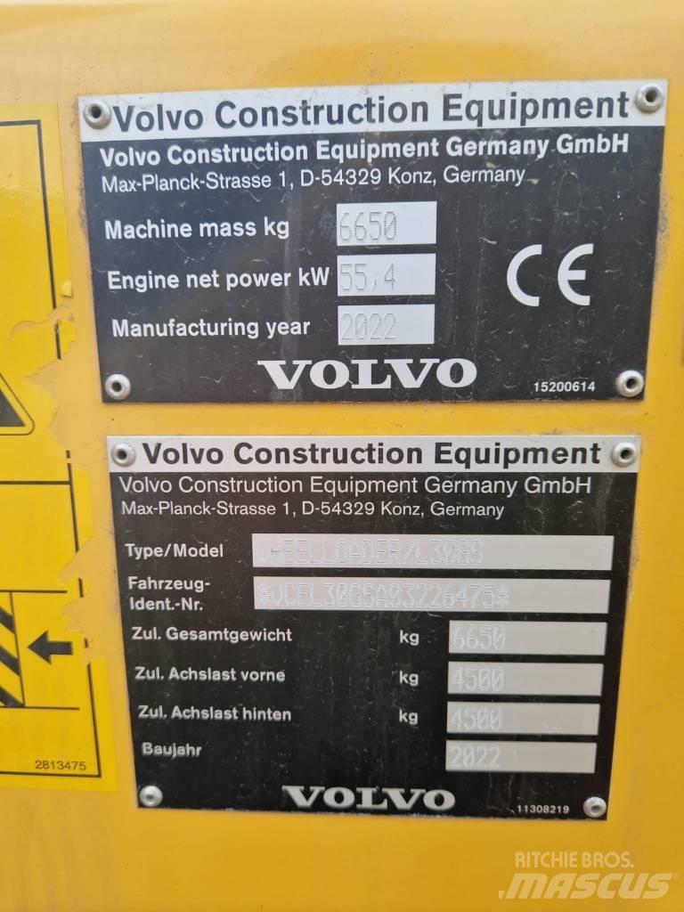 Volvo L 30 G Cargadoras sobre ruedas