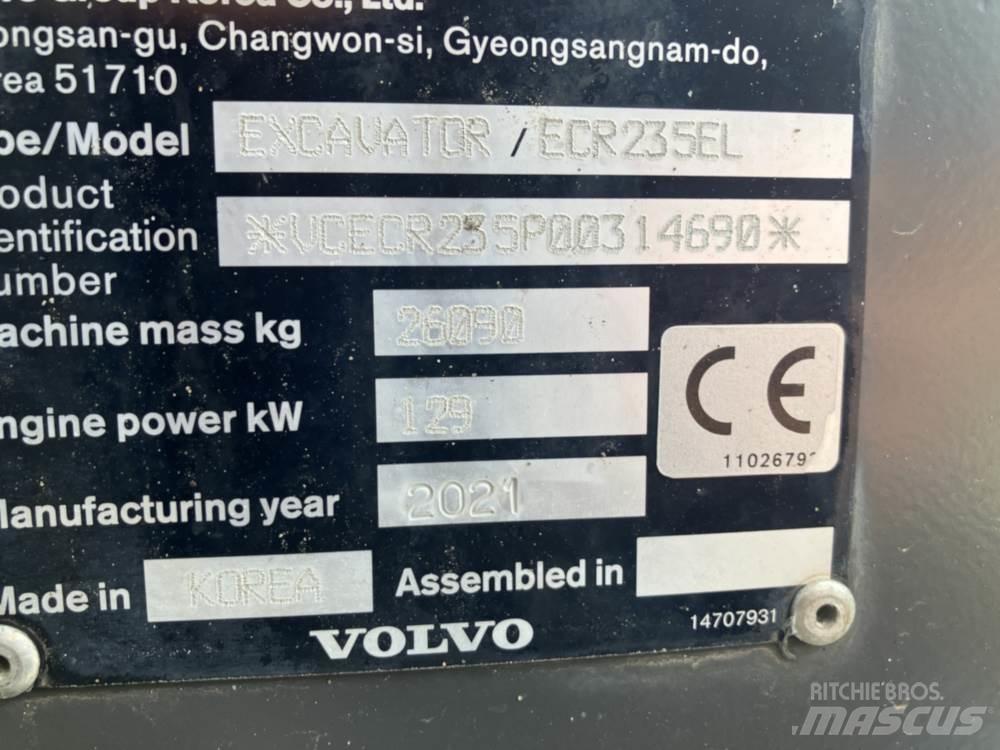 Volvo ECR235EL Excavadoras de cadenas