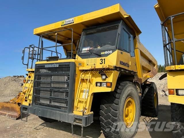 Komatsu 605-7 Dúmpers rígidos