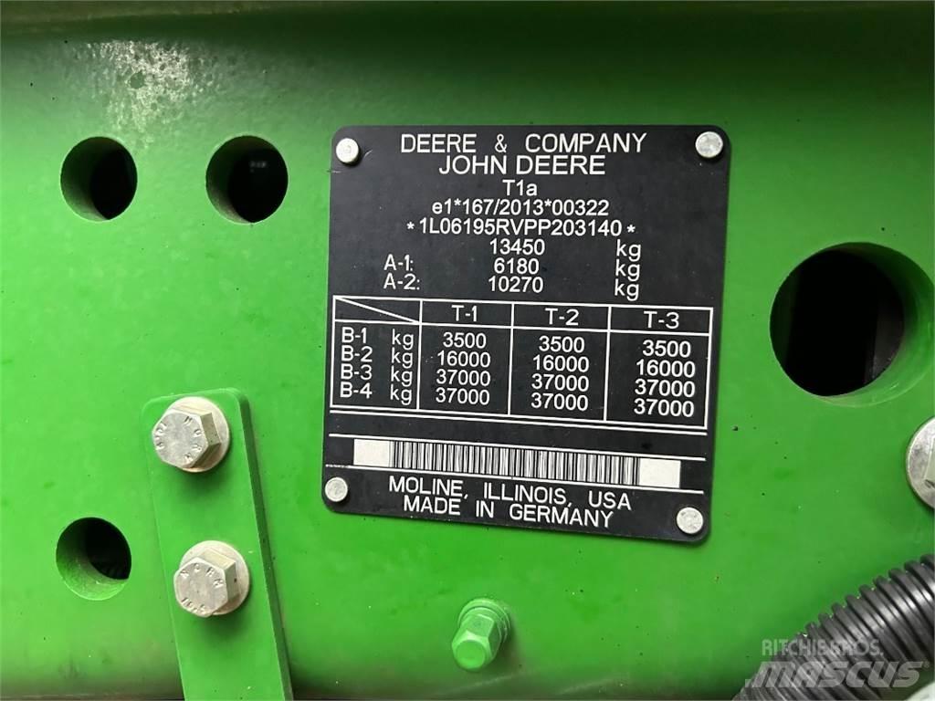 John Deere 6R 195 Tractores