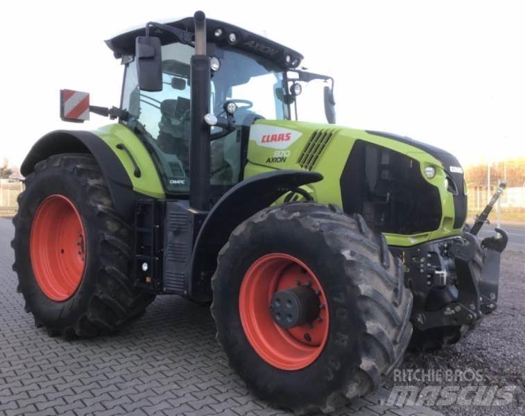 CLAAS AXION 870 Tractores