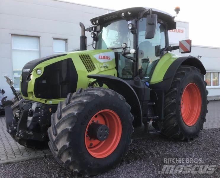 CLAAS AXION 870 Tractores