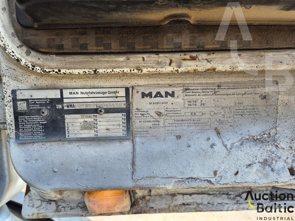 MAN 19.322 Camiones bañeras basculantes o volquetes