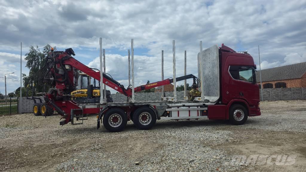 Scania R 650 Transporte de madera