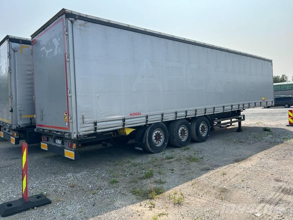 Kögel SN 24 Semirremolques con caja de lona