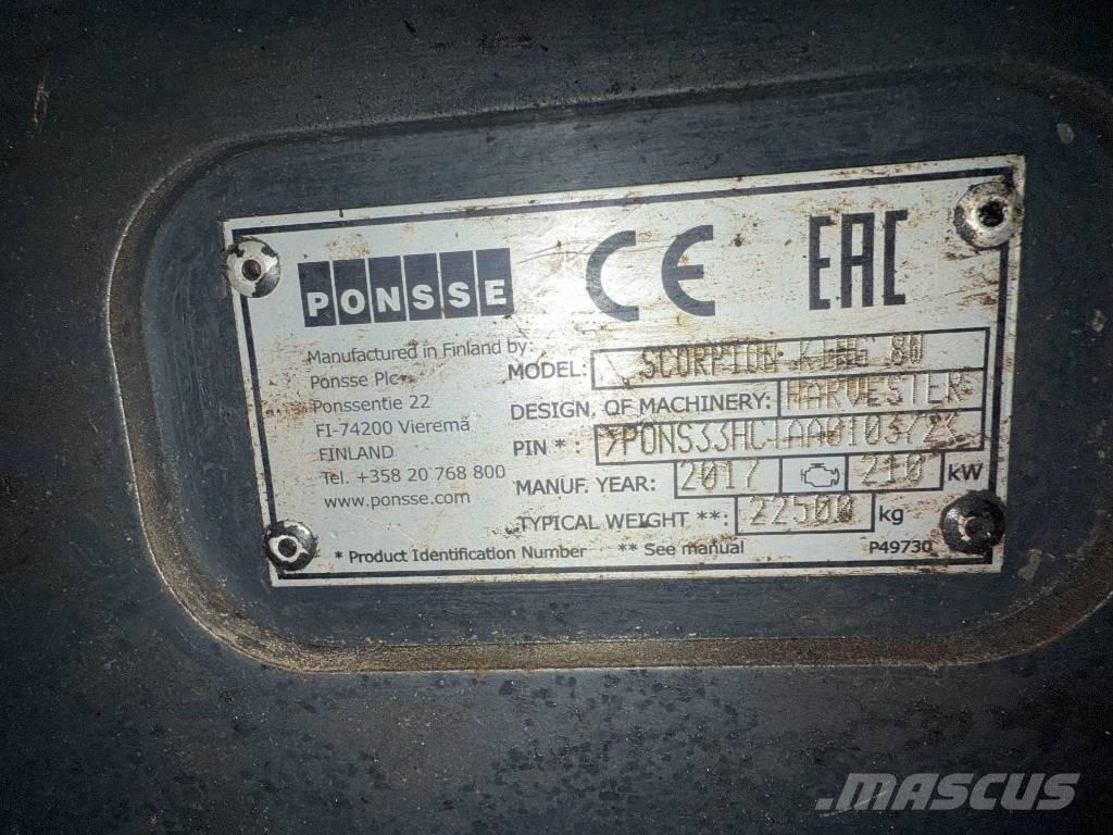 Ponsse Scorpion King Cosechadoras