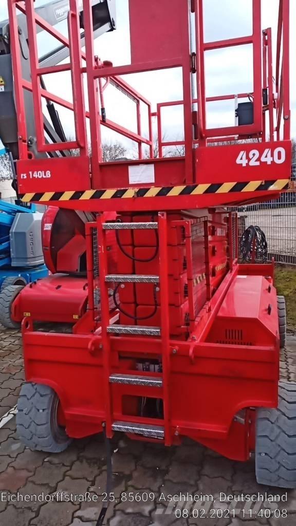 HAB S140-17E2WD Plataformas tijera