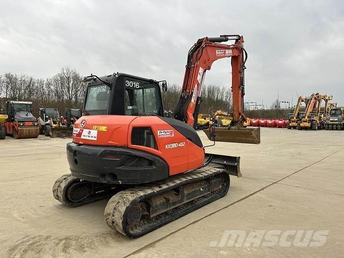 Kubota KX080-4A2 Excavadoras 7t - 12t