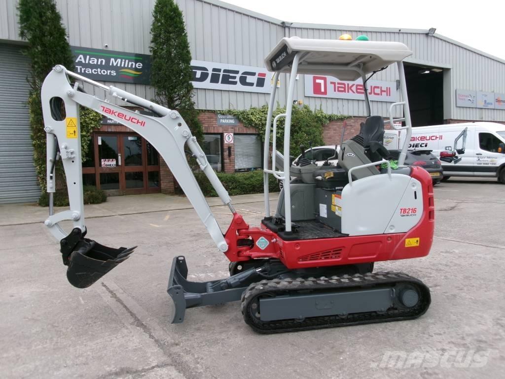 Takeuchi TB 216 Mini excavadoras < 7t