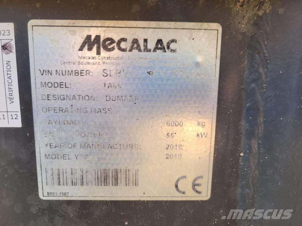 Mecalac TA 6.A Dúmpers articulados