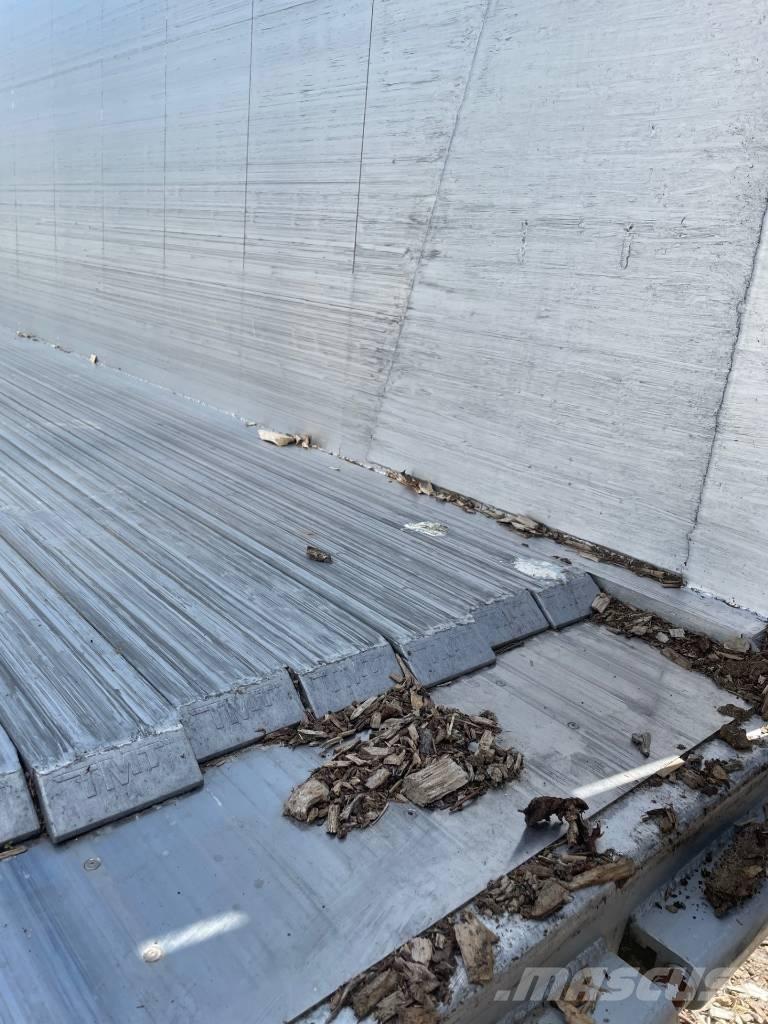 TMT walking floor Remolques volquete para virutas de madera