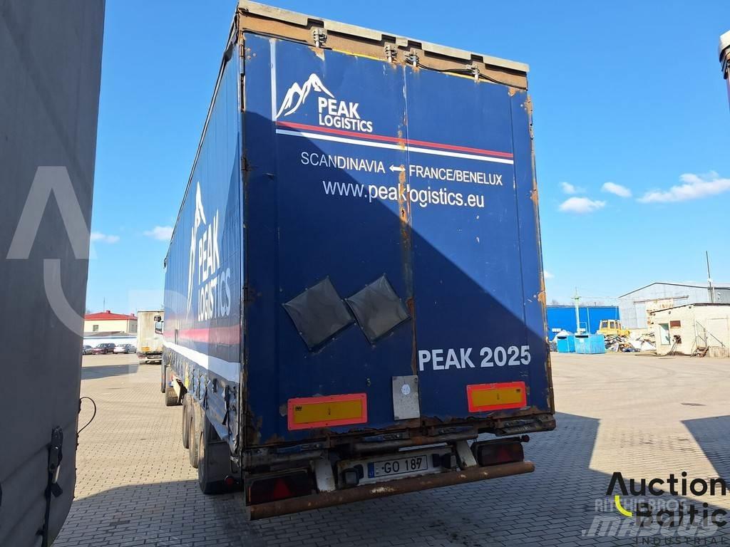 Krone SDP 27 Semirremolques con caja de lona