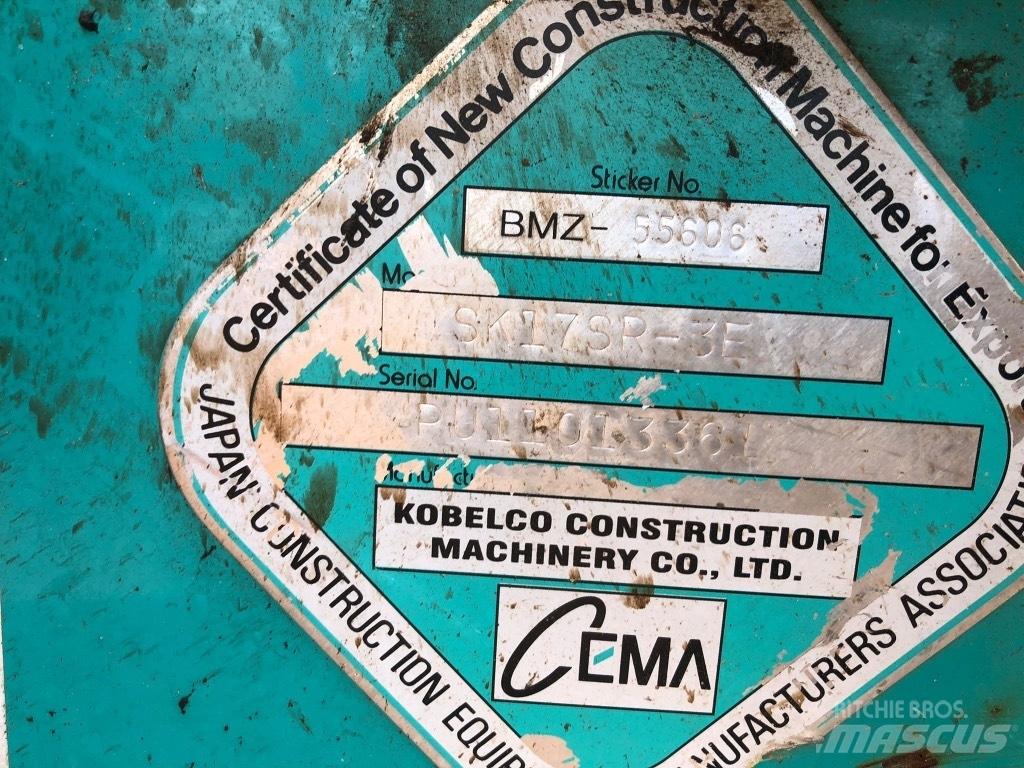 Kobelco SK 17 SR-5 Mini excavadoras < 7t