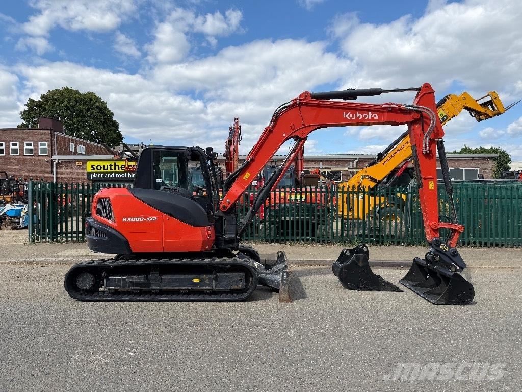 Kubota KX 080-4 Excavadoras 7t - 12t