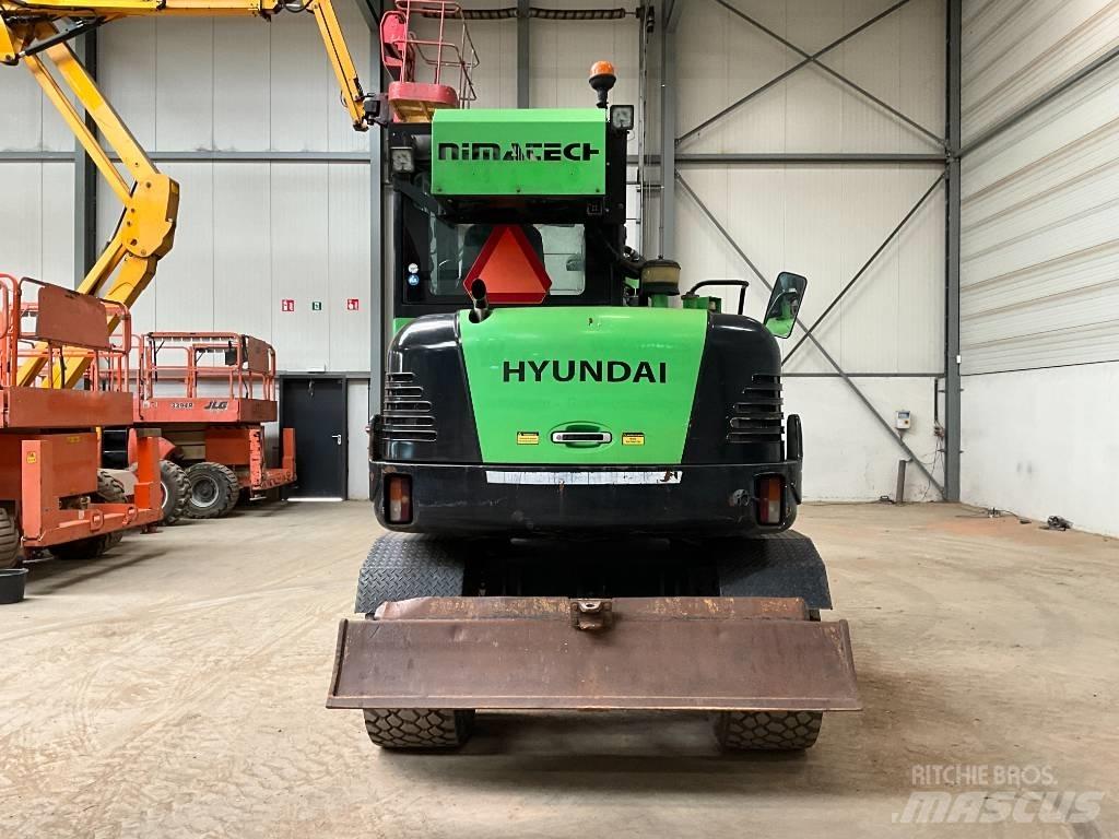 Hyundai 55 W-7 A Excavadoras de ruedas