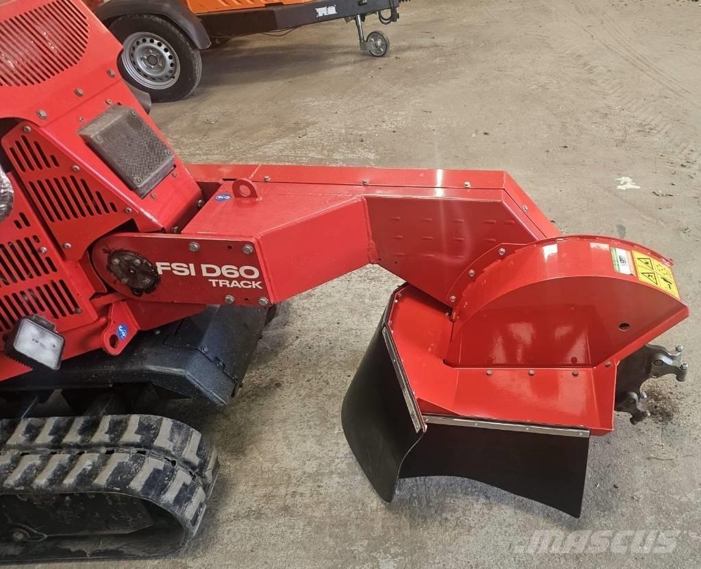 FSI D60 Trituradoras de troncos