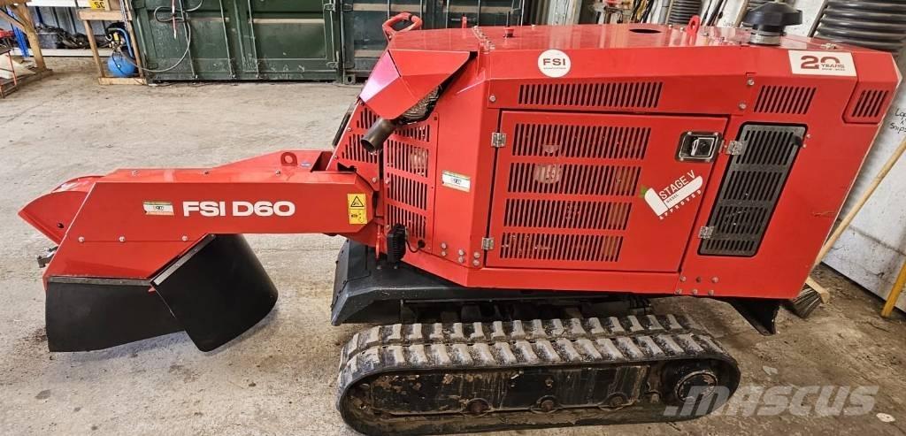 FSI D60 Trituradoras de troncos