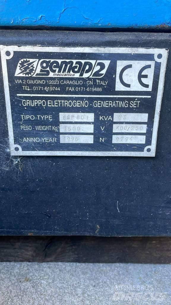  GEMAP GSP 80I Generadores diesel