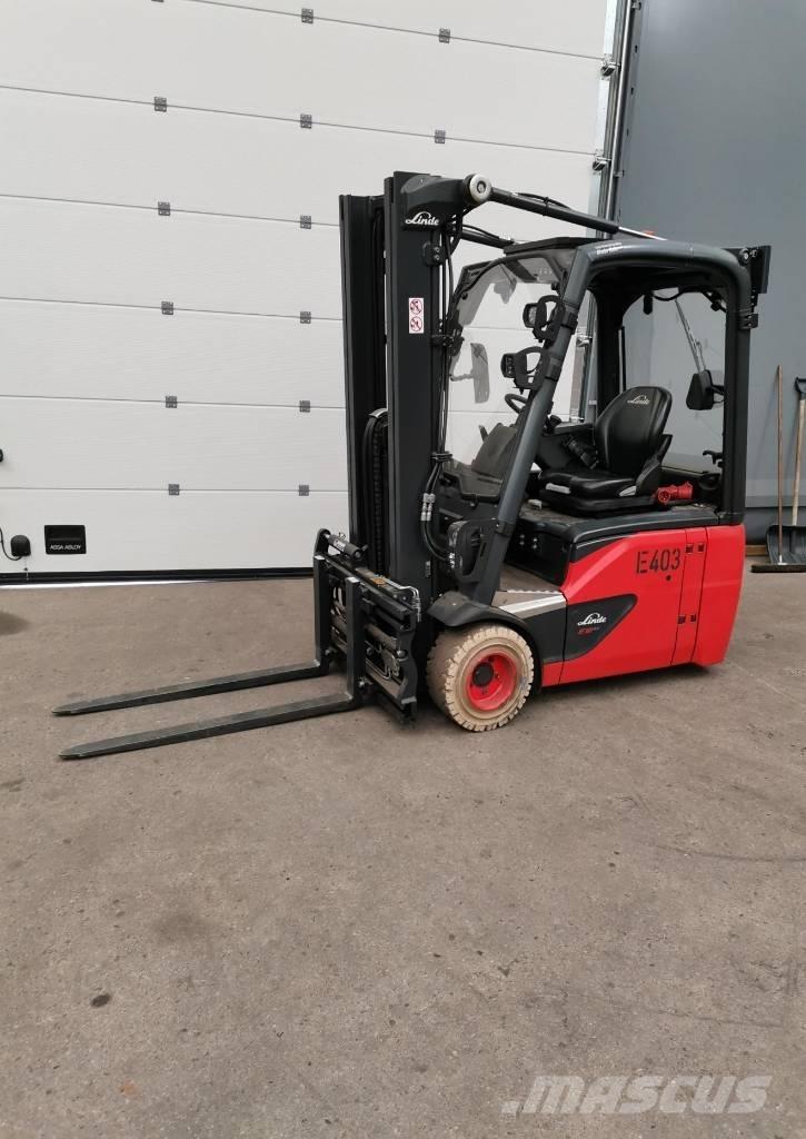 Linde E18-02 Carretillas de horquilla eléctrica