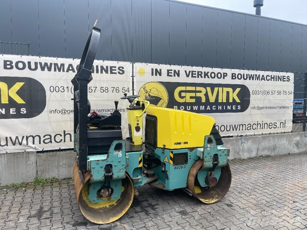 Ammann AV 26-2 Rodillos de doble tambor