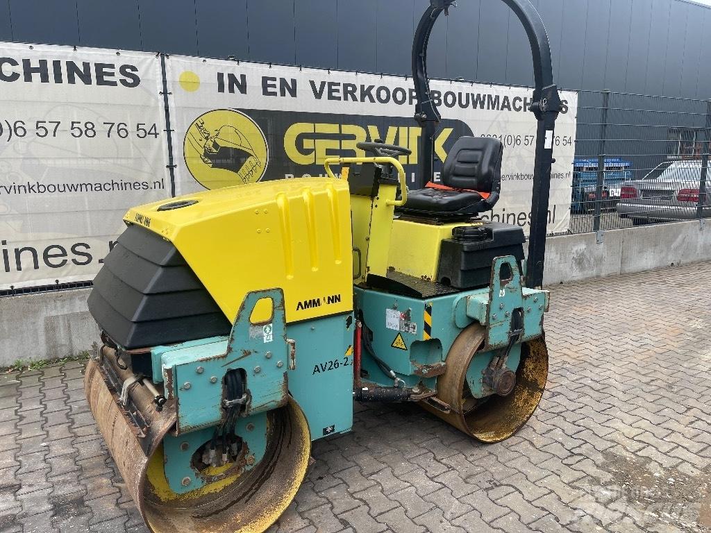 Ammann AV 26-2 Rodillos de doble tambor