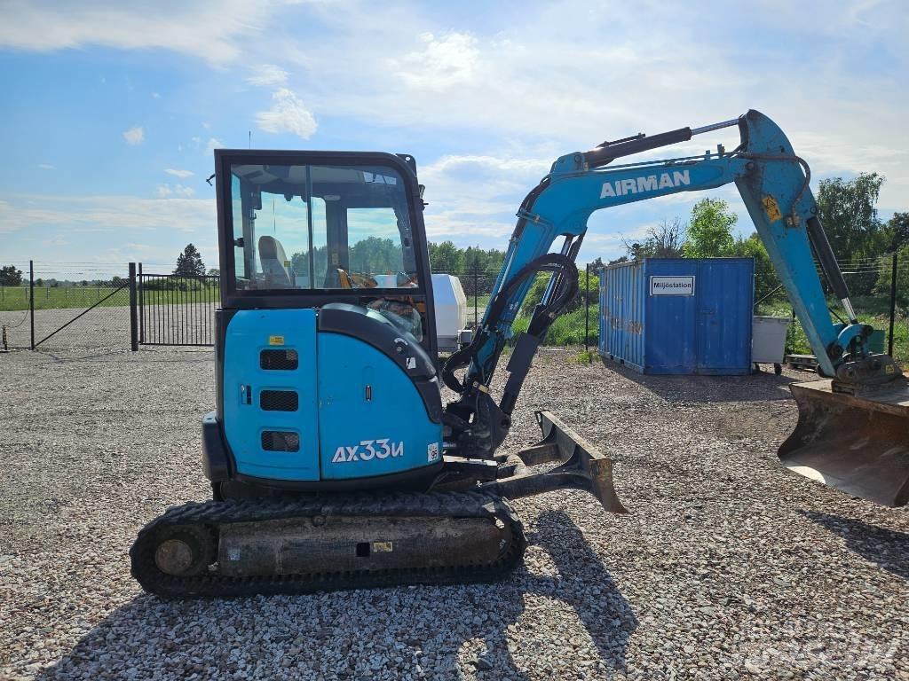 Airman AX 33 U-6 Mini excavadoras < 7t